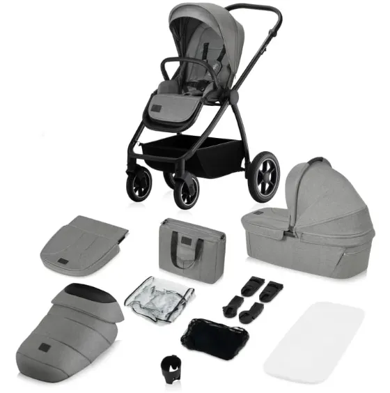 Carucior 2/1 Lionelo Meril Grey Stone Carucior 2/1 Lionelo Meril Grey Stone