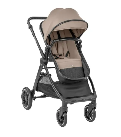 Carucior 3 in 1 KikkaBoo Ava Beige Carucior 3 in 1 KikkaBoo Ava Beige