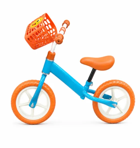 Bicicleta fara pedale cu cos, art. HS-008F, albastru, cod 10131b