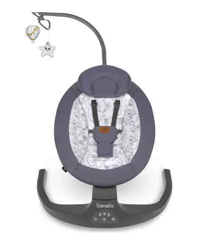 Balansoar Lionelo Ralf Grey White Balansoar Lionelo Ralf Grey White