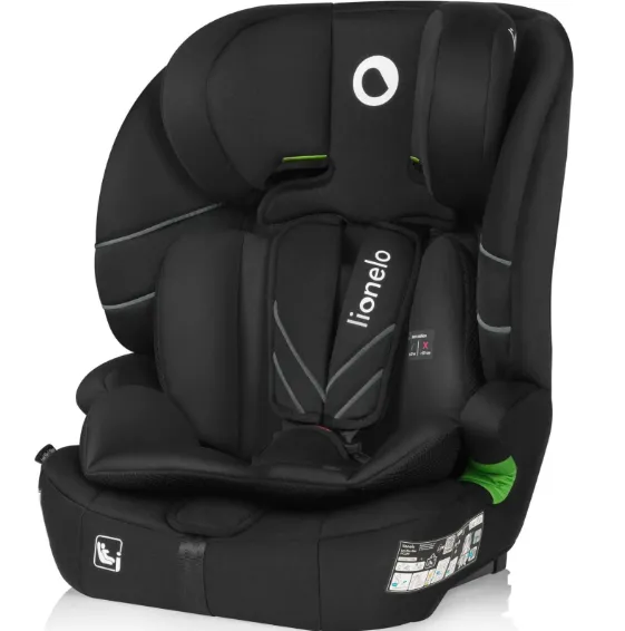 Scaun auto 76-150 cm (i-Size) Isofix Lionelo Levi Fix Black Carbon