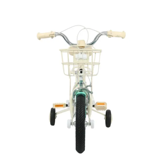 Bicicletă pentru copii cu 4 roți, 14 inch, verde, cod 2225D Bicicletă pentru copii cu 4 roți, 14 inch, verde, cod 2225D