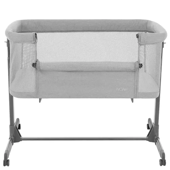 Pătuc Co-sleeper 3 in 1 Kikkaboo Noah Light Grey Pătuc Co-sleeper 3 in 1 Kikkaboo Noah Light Grey