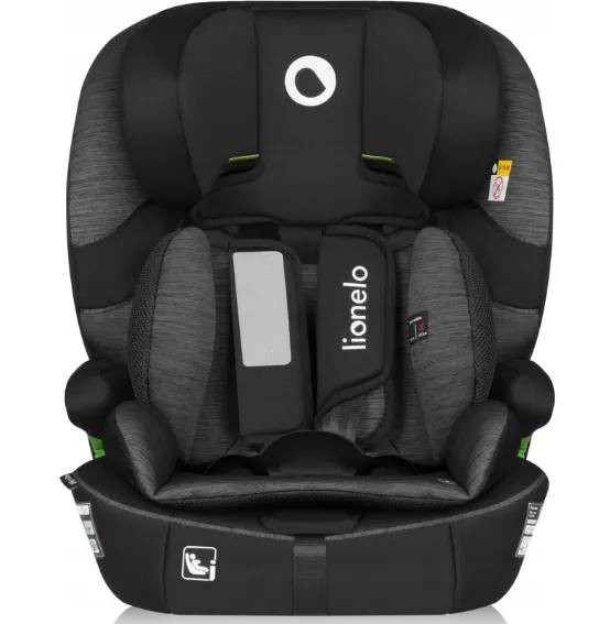 Scaun auto 76-150 cm (i-Size) Isofix Lionelo Billy Black Grey Scaun auto 76-150 cm (i-Size) Isofix Lionelo Billy Black Grey