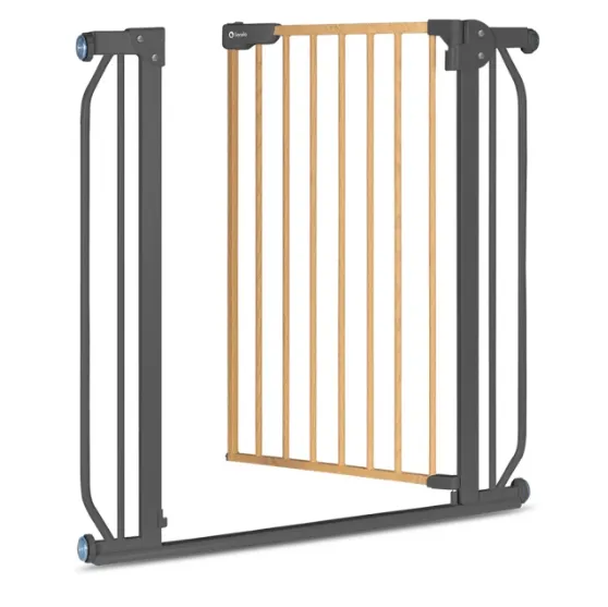 Poartă de siguranță Lionelo Truus Slim Gri Graphite, 75-105 cm Poartă de siguranță Lionelo Truus Slim Gri Graphite, 75-105 cm