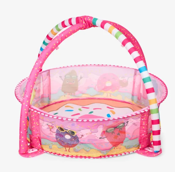 Covoraş pentru copii KikkaBoo Marshmallow Pink, 70x70x50 cm Covoraş pentru copii KikkaBoo Marshmallow Pink, 70x70x50 cm