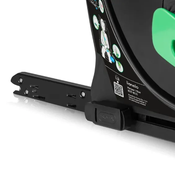 Scaun auto 76-150 cm (i-Size) Isofix Lionelo Harper Black Carbon Grey Scaun auto 76-150 cm (i-Size) Isofix Lionelo Harper Black Carbon Grey