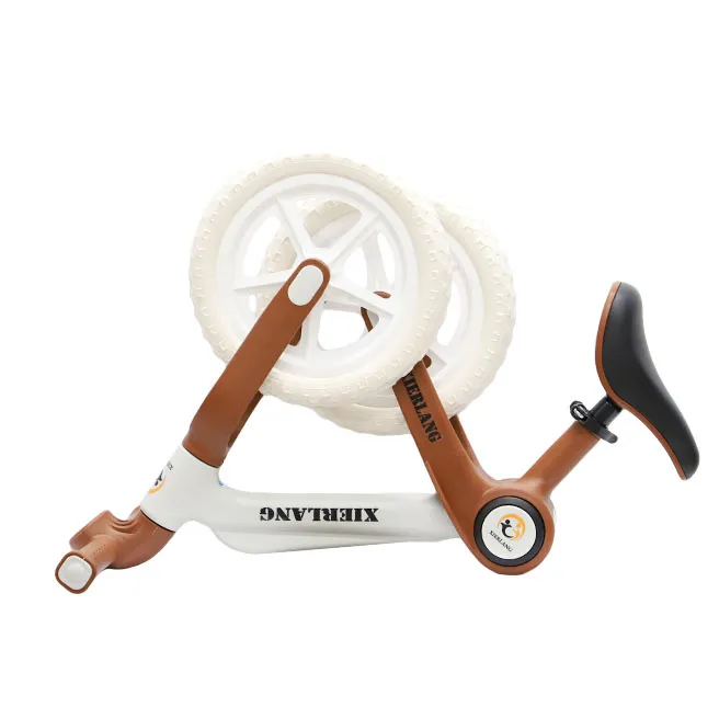 Bicicletă de echilibru 12 MZ-002, maro, cod 230096 Bicicletă de echilibru 12 MZ-002, maro, cod 230096