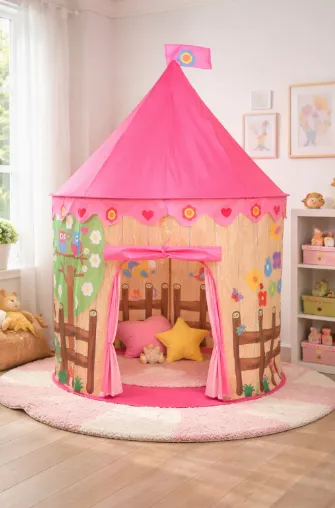 Cort pentru copii 100x135 cm roz,1601 Cort pentru copii 100x135 cm roz,1601