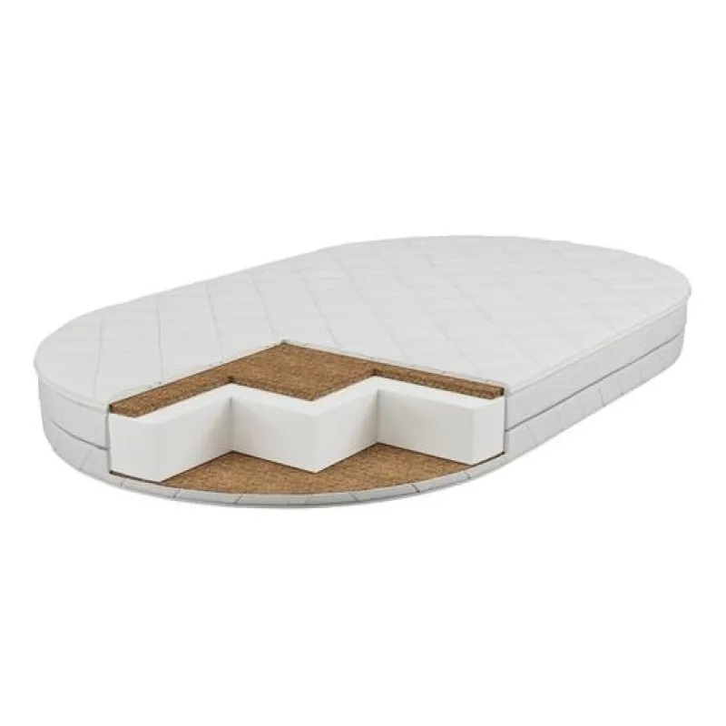 Saltea ovală pentru copii Napoli Plus 120x70x80mm (MD-013)