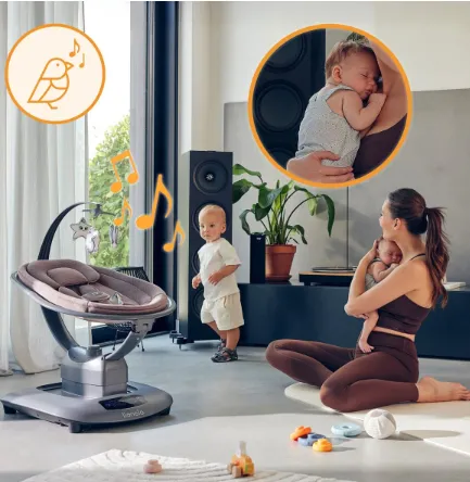 Balansoar Lionelo Blossom Grey Concrete Balansoar Lionelo Blossom Grey Concrete