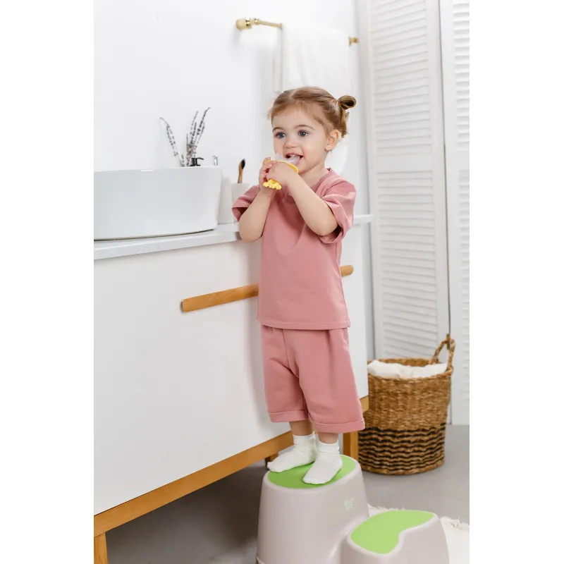 Periuta-masaj de dinti pentru copii Roxy Kids „Crab”, Galben (RTM-005-Y) Periuta-masaj de dinti pentru copii Roxy Kids „Crab”, Galben (RTM-005-Y)