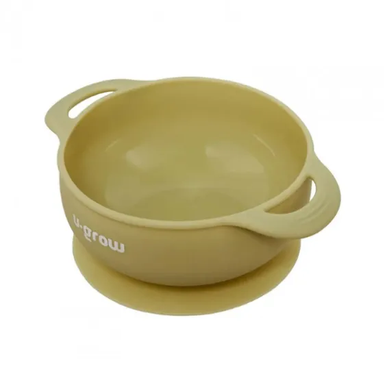 Set diversificare 5 piese din silicon: bavetă, bol, farfurie, linguriță și furculiță, Olive Set diversificare 5 piese din silicon: bavetă, bol, farfurie, linguriță și furculiță, Olive