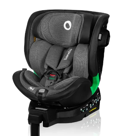 Scaun auto 0-36kg (I-Size) Lionelo Harmony Grey Graphite, rotativ 360 Scaun auto 0-36kg (I-Size) Lionelo Harmony Grey Graphite, rotativ 360
