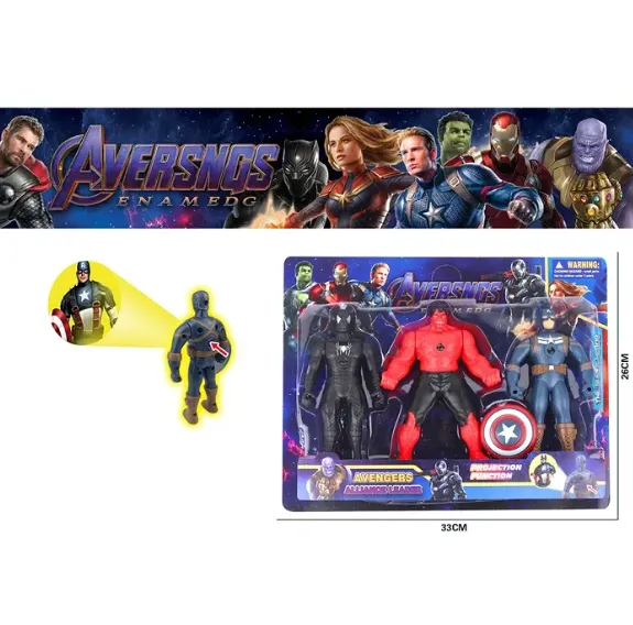 SET EROI CU LUMINI (3PCS) 72623