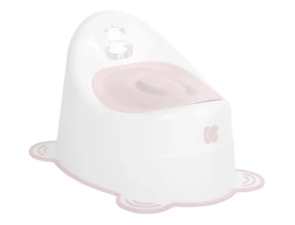 Горшок для детей Kikkaboo Hippo противоскользящий Pink, 12 мес+