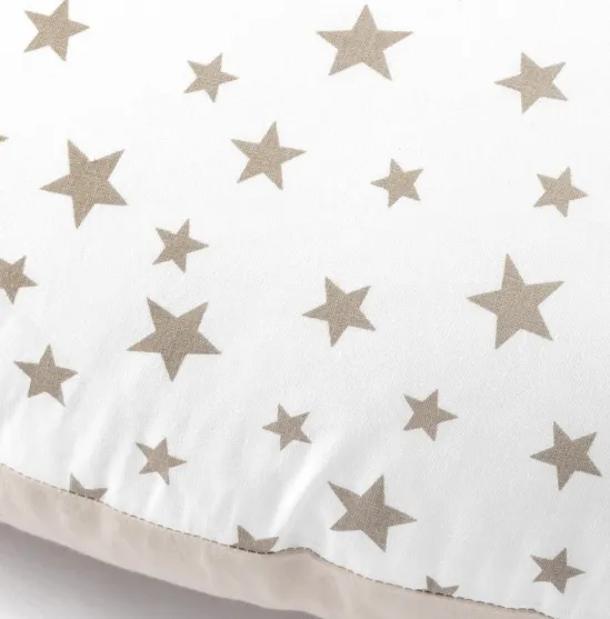 Pernă pentru gravide PM forma-T cu față de pernă Stele Maro, 140 cm Pernă pentru gravide PM forma-T cu față de pernă Stele Maro, 140 cm