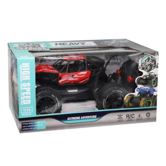 Машина 1:14 Багги Off Road на п/у, USB, аккум., красная, код 822082