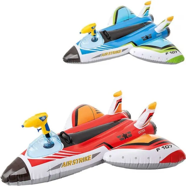 Pluta gonflabilă pentru copii Avion (117x117cm) Art. 57536