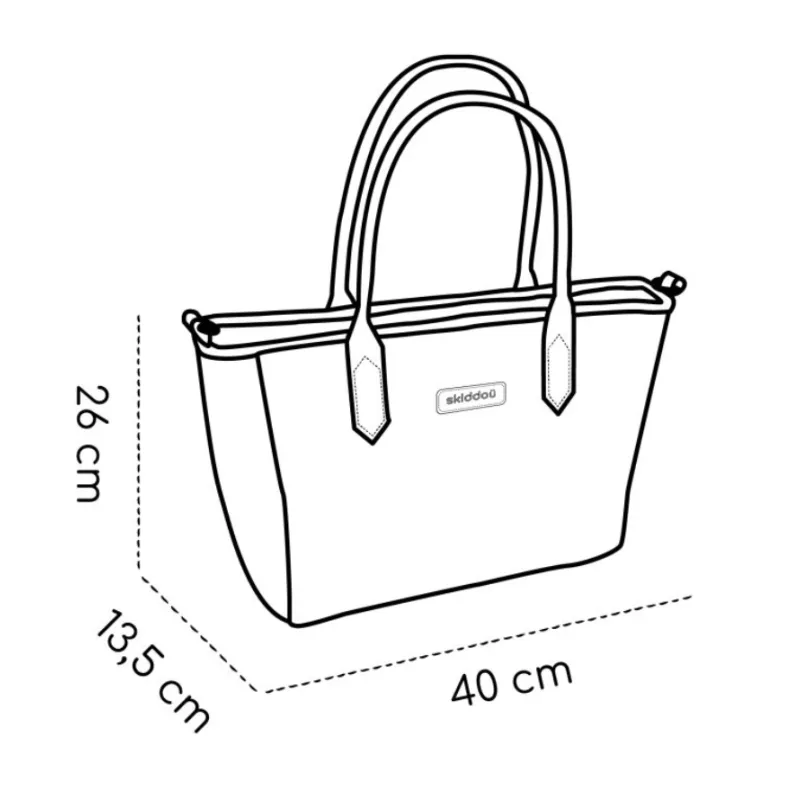 Geantă pentru mame Skiddou Ingrid evening shadow (2080033) Gri-Neagră Geantă pentru mame Skiddou Ingrid evening shadow (2080033) Gri-Neagră