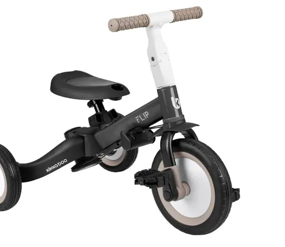 Tricicletă 5 în 1 Kikkaboo Flip Black Tricicletă 5 în 1 Kikkaboo Flip Black