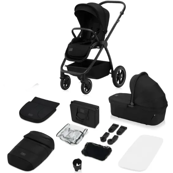 Carucior 2/1 Lionelo Meril Black Onyx Carucior 2/1 Lionelo Meril Black Onyx