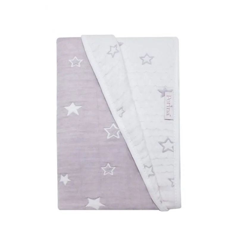 Cuvertură pentru bebeluși Steluțe (PL-01.1) Violet Cuvertură pentru bebeluși Steluțe (PL-01.1) Violet