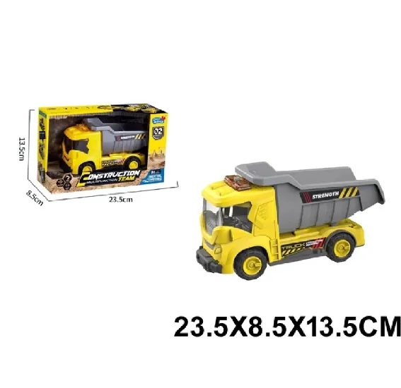 Masina autospeciala basculanta cu inertie,cu sunete si lumini (19055)