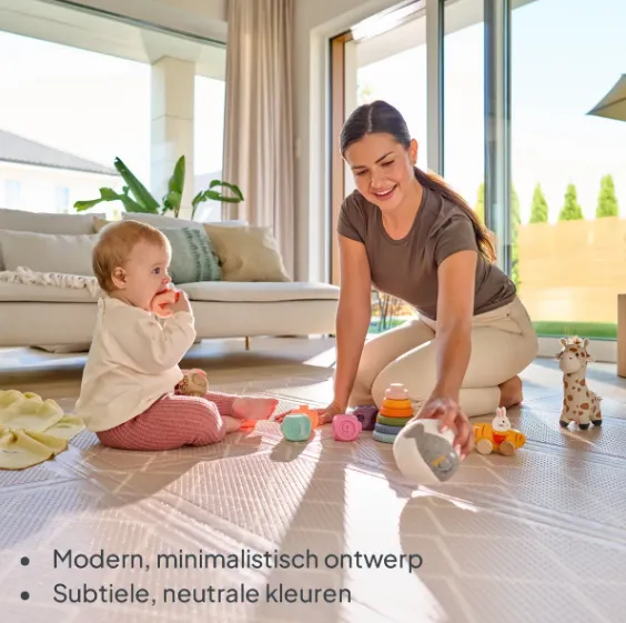 Covoraş pentru copii Lionelo Zora Beige, 180×201 cm Covoraş pentru copii Lionelo Zora Beige, 180×201 cm