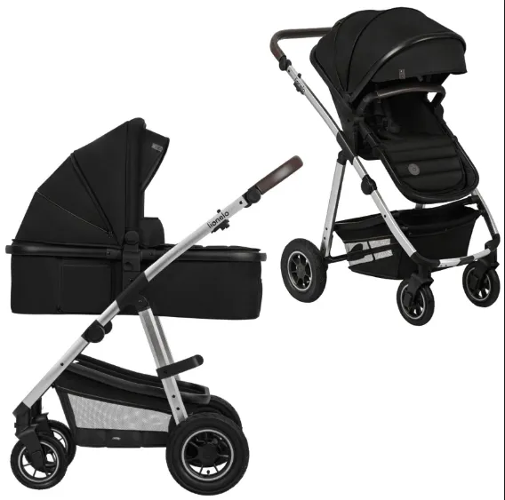 Carucior 2/1 Lionelo Amber Black Silver Carucior 2/1 Lionelo Amber Black Silver