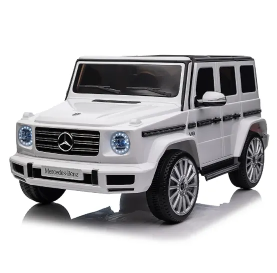 Mașină electrică pentru copii Mercedes Benz G-Class (MX627 / 2 alb)