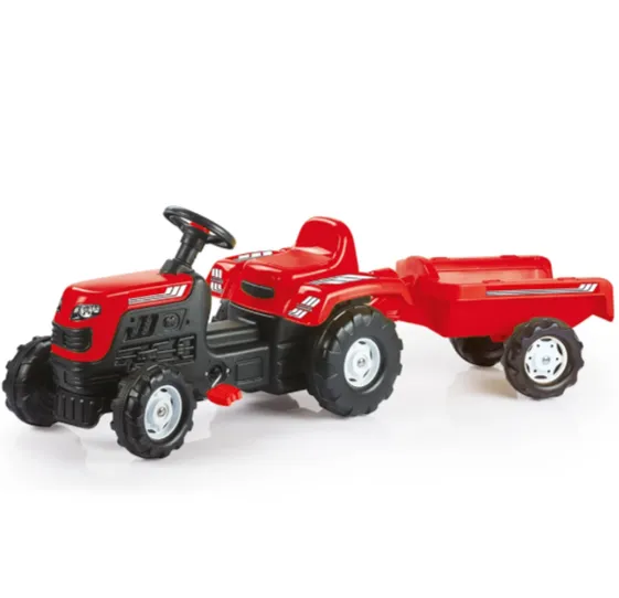  Детский педальный трактор с прицепом (52x144x45cm) DOLU арт. 8146