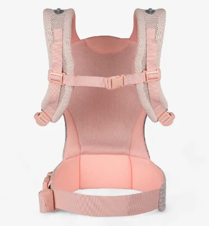 Marsupiu Kikkaboo Hoody Fly Knit Pink Marsupiu Kikkaboo Hoody Fly Knit Pink