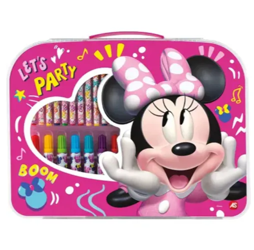 Set pentru desen în valiză Minnie, 34 articole 1023-66224