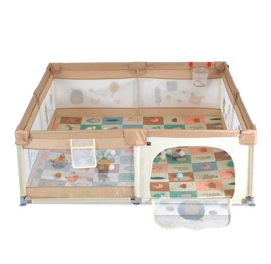 Manej Moni GameZone 60 balls Beige, 180×200 cm Manej Moni GameZone 60 balls Beige, 180×200 cm