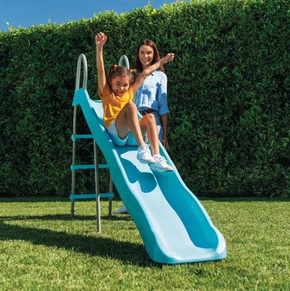 Tobogan cu cadru metalic 251x84x147 cm, Intex (44107) Tobogan cu cadru metalic 251x84x147 cm, Intex (44107)