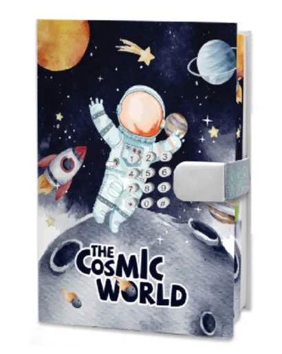 Блокнот с паролем «Космический мир»