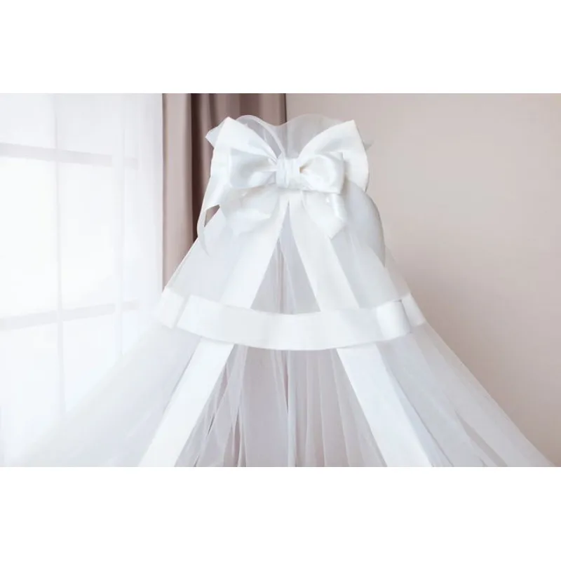 Baldachin pentru pătuț Perina (B-01.3) Alb