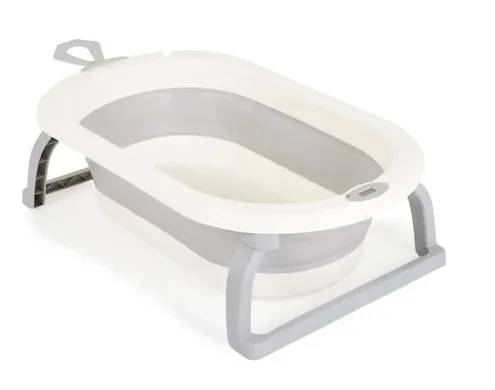 Складная ваночка с градусником Moni Terra Grey, 87 см