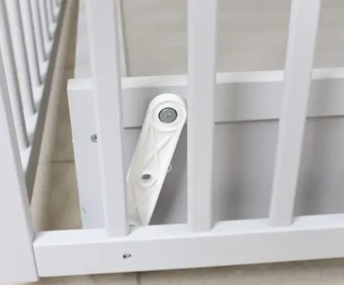 Pătuț Kuzya Sofia Gri pe balansoar cu sertar Pătuț Kuzya Sofia Gri pe balansoar cu sertar