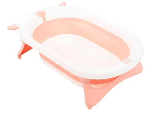 Складная ваночка Kikkaboo Foldy Pink, 80 см