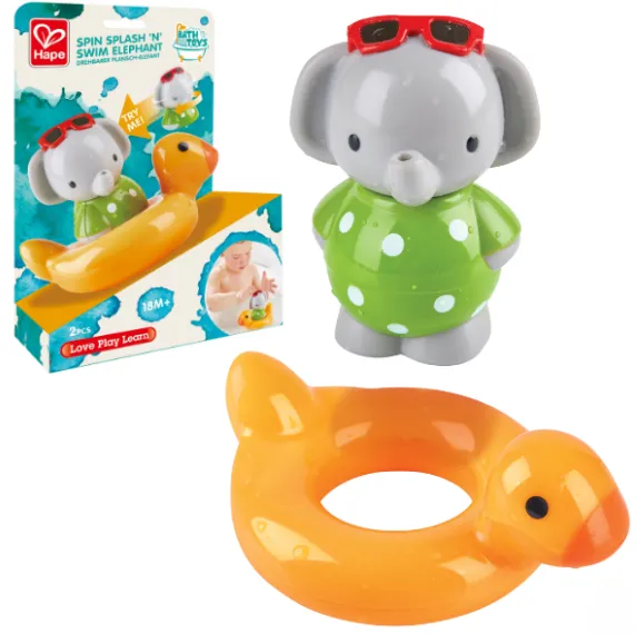 Jucărie mecanică pentru baie „Elefantul care înoată”