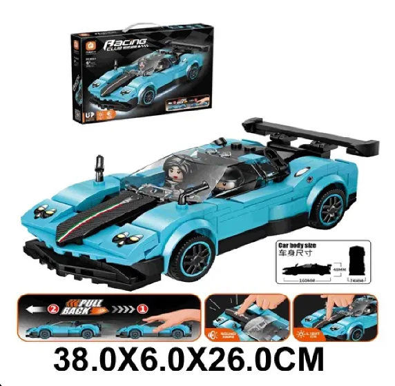 Constructor 270 elemenete , cu sunete si lumini,cu inertie