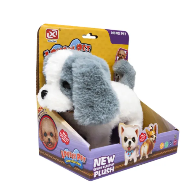 Câine interactiv „Lovely Pet”, cu sunet, sur, cod 752045