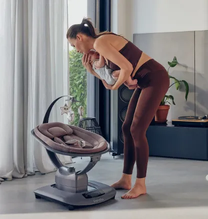 Balansoar Lionelo Blossom Pink Mauve Balansoar Lionelo Blossom Pink Mauve