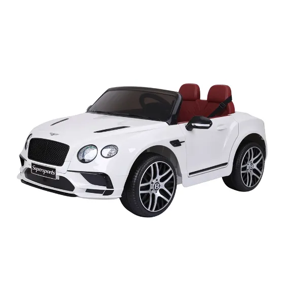Mașină electrică pentru copii Bentley Continental Supersports (JE1155/1 alb)