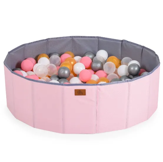 Piscina pentru copii cu bile Moni 90 balls Pink
