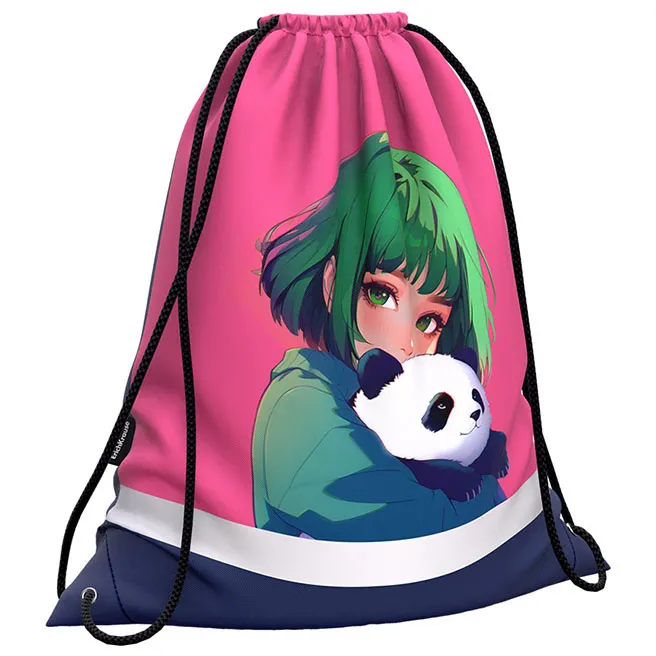 Geantă pentru încălțăminte ErichKrause, Panda Hugs