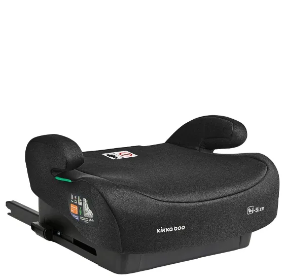 Inaltator auto-buster 125-150 cm (i-Size) Isofix Kikkaboo i-Boost Black Inaltator auto-buster 125-150 cm (i-Size) Isofix Kikkaboo i-Boost Black
