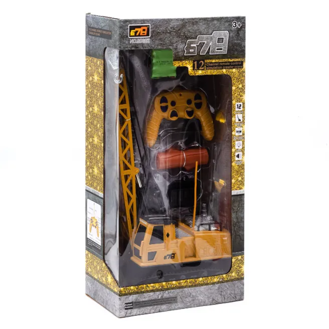 Macara pe șenile cu telecomandă (12 funcții), cod 39022